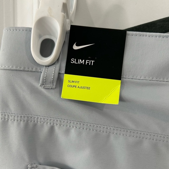 NWT Nike Dri-FIT Mens Golf Pants Pale Blue Slim Fit Comfort Sz 36x32 Athleisure - Picture 5 of 11
